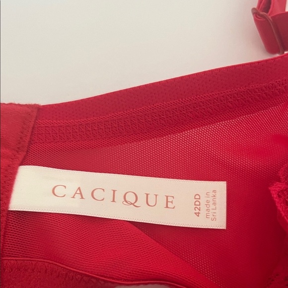 Cacique Scarlet Lace Bra - Picture 2 of 4